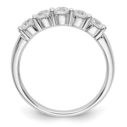 True Origin Lab Grown Diamond VS+ F+ Complete Round Five Stone Ring