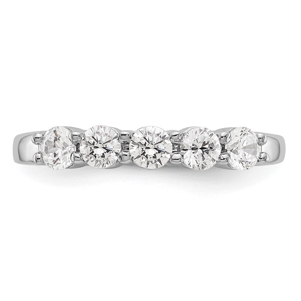 True Origin Lab Grown Diamond VS+ F+ Complete Round Five Stone Ring