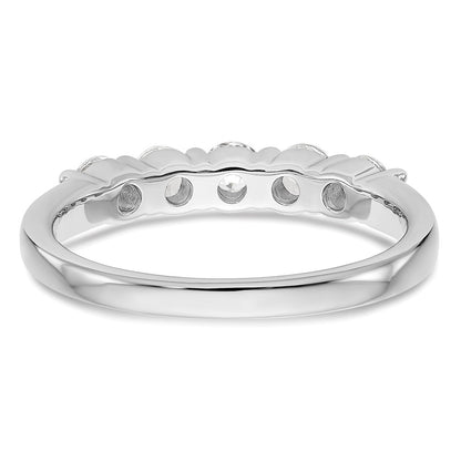 True Origin Lab Grown Diamond VS+ F+ Complete Round Five Stone Ring