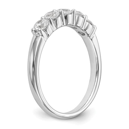 True Origin Lab Grown Diamond VS+ F+ Complete Round Five Stone Ring