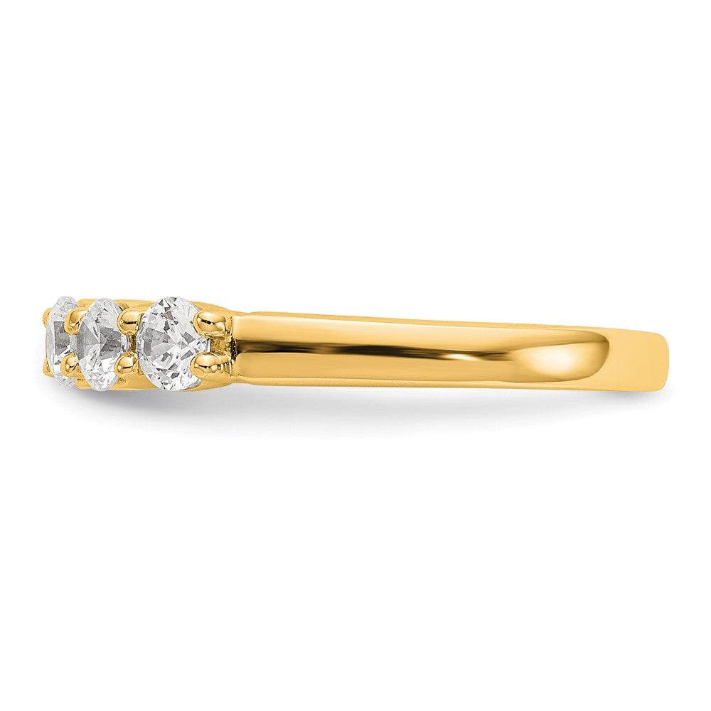 True Origin Lab Grown Diamond VS+ F+ Complete Round Five Stone Ring