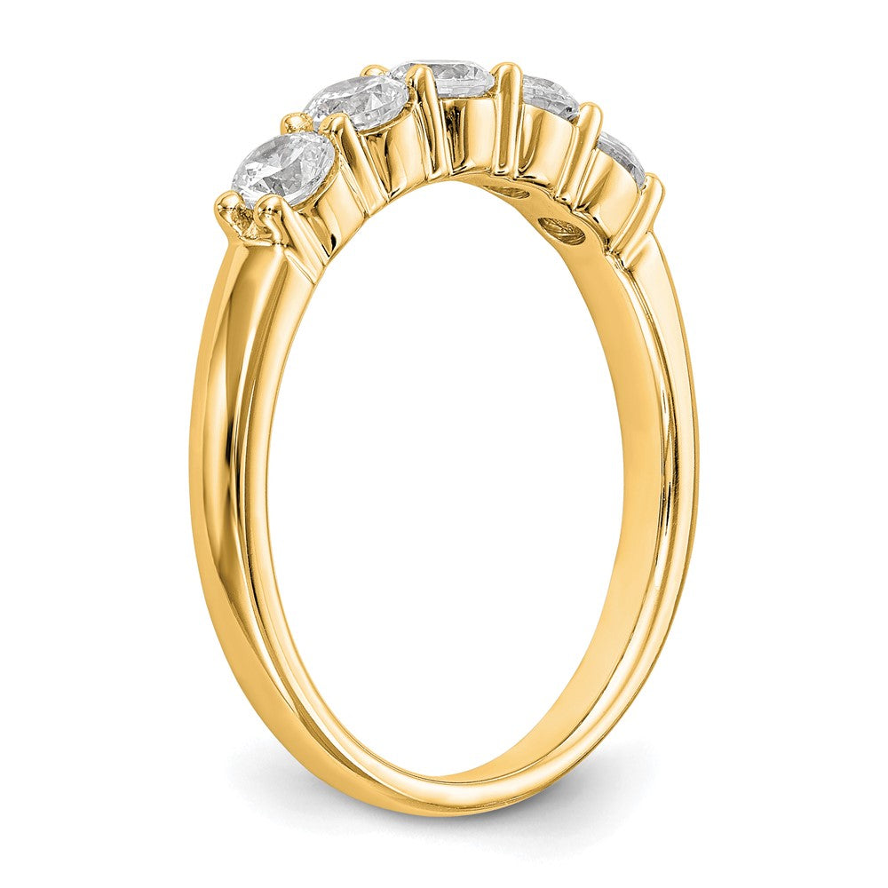 True Origin Lab Grown Diamond VS+ F+ Complete Round Five Stone Ring