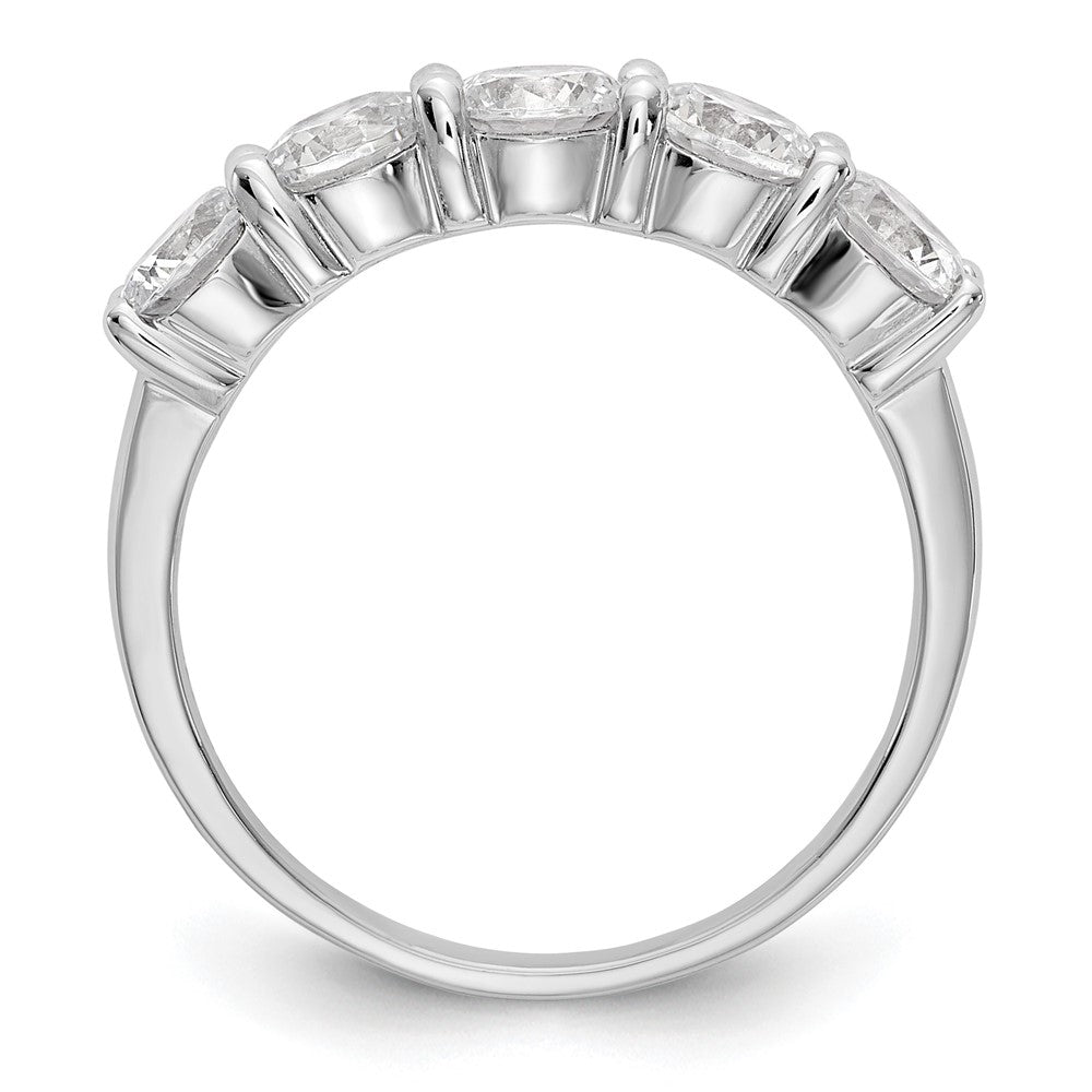 True Origin Lab Grown Diamond VS+ F+ Complete Round Five Stone Ring