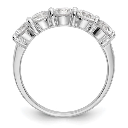 True Origin Lab Grown Diamond VS+ F+ Complete Round Five Stone Ring
