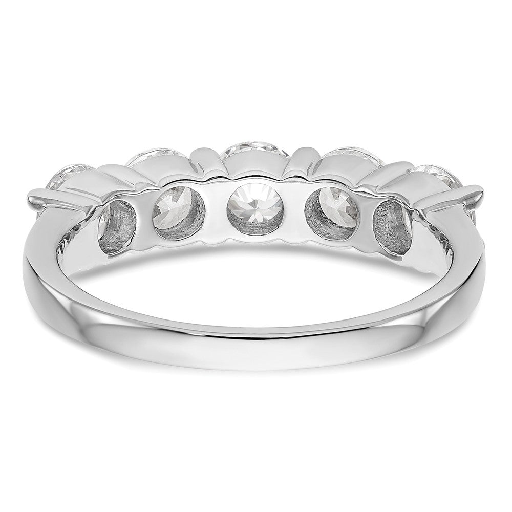 True Origin Lab Grown Diamond VS+ F+ Complete Round Five Stone Ring