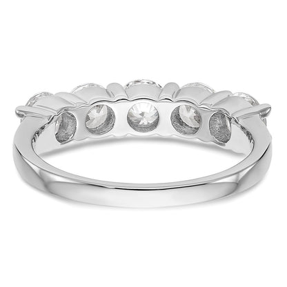 True Origin Lab Grown Diamond VS+ F+ Complete Round Five Stone Ring