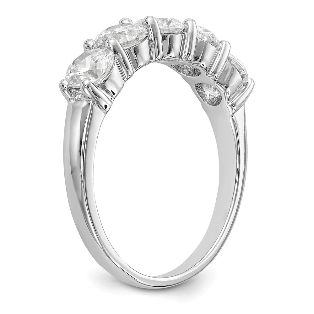 True Origin Lab Grown Diamond VS+ F+ Complete Round Five Stone Ring