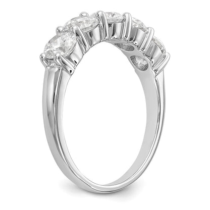 True Origin Lab Grown Diamond VS+ F+ Complete Round Five Stone Ring