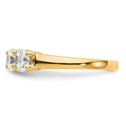 True Origin Lab Grown Diamond VS+ F+ Complete Round Five Stone Ring