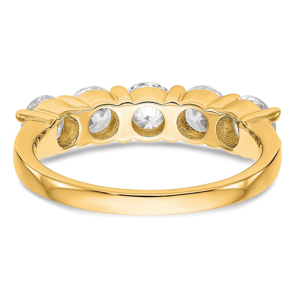 True Origin Lab Grown Diamond VS+ F+ Complete Round Five Stone Ring
