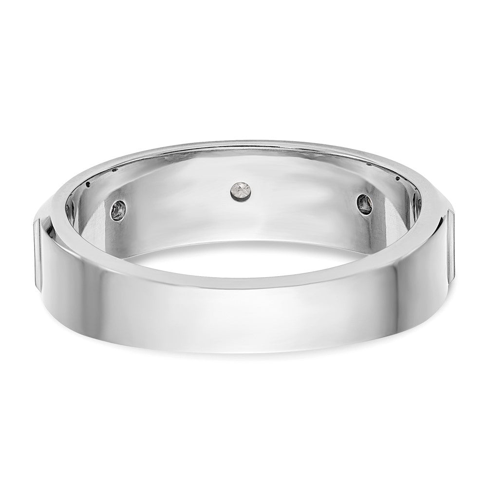 True Origin Men's Lab Grown Diamond VS+ F+ Complete Band