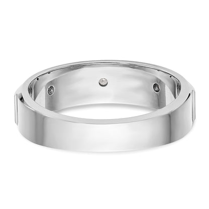 True Origin Men's Lab Grown Diamond VS+ F+ Complete Band