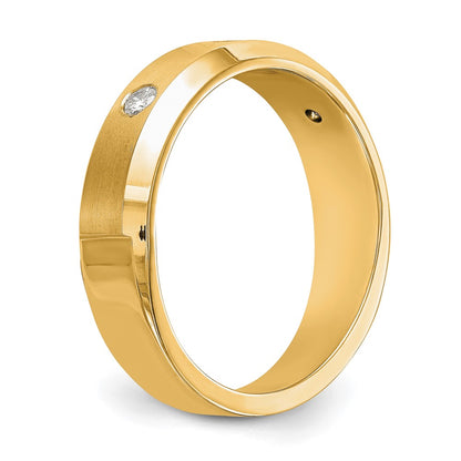 True Origin Men's Lab Grown Diamond VS+ F+ Complete Band