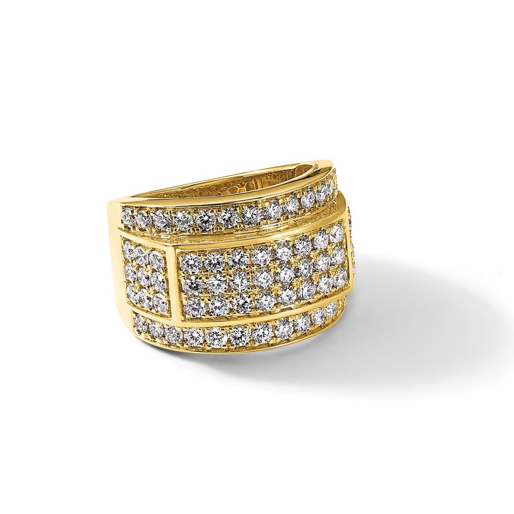 True Origin Men's Lab Grown Diamond VS+ F+ Complete Heirloom Ring