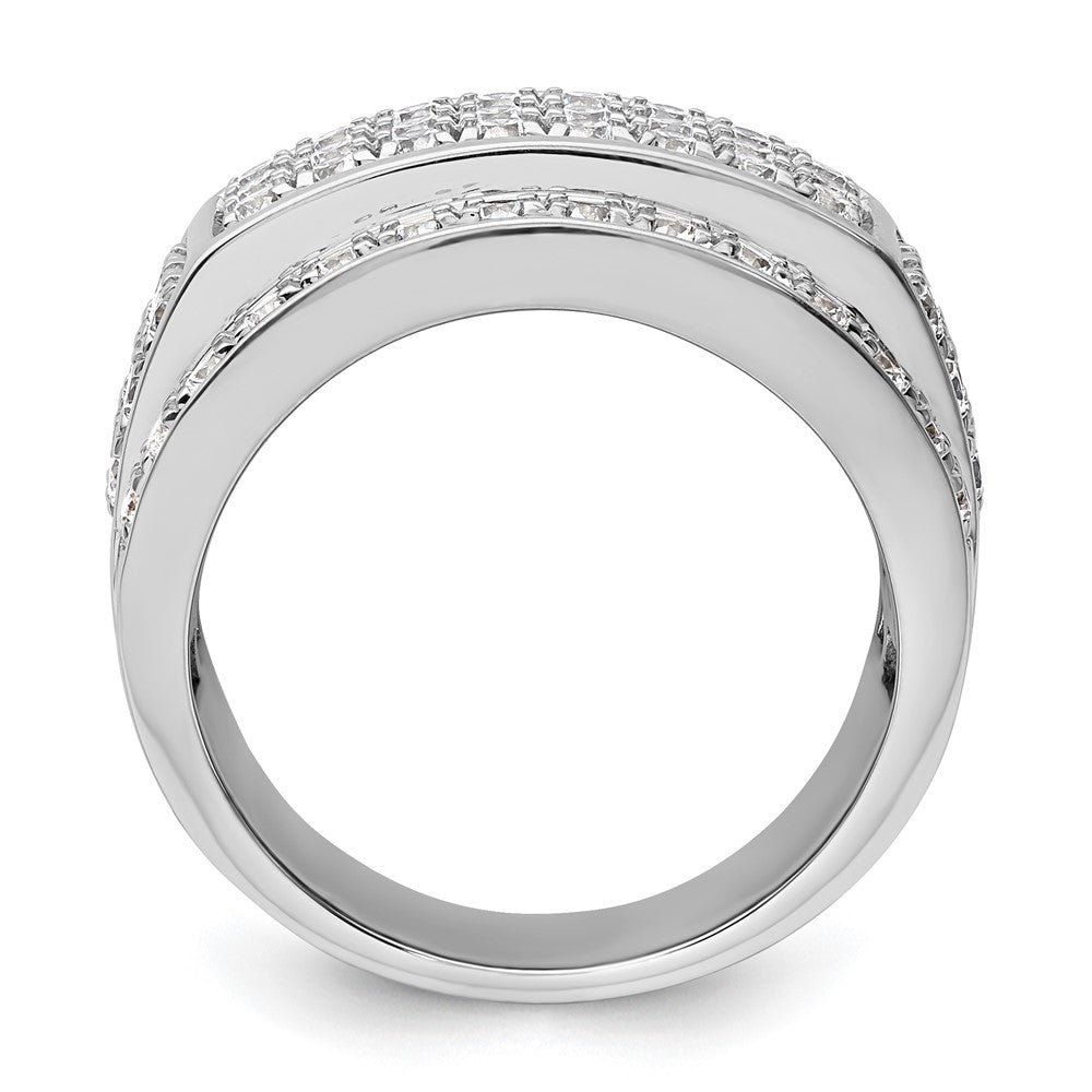 True Origin Men's Lab Grown Diamond VS+ F+ Complete Heirloom Ring