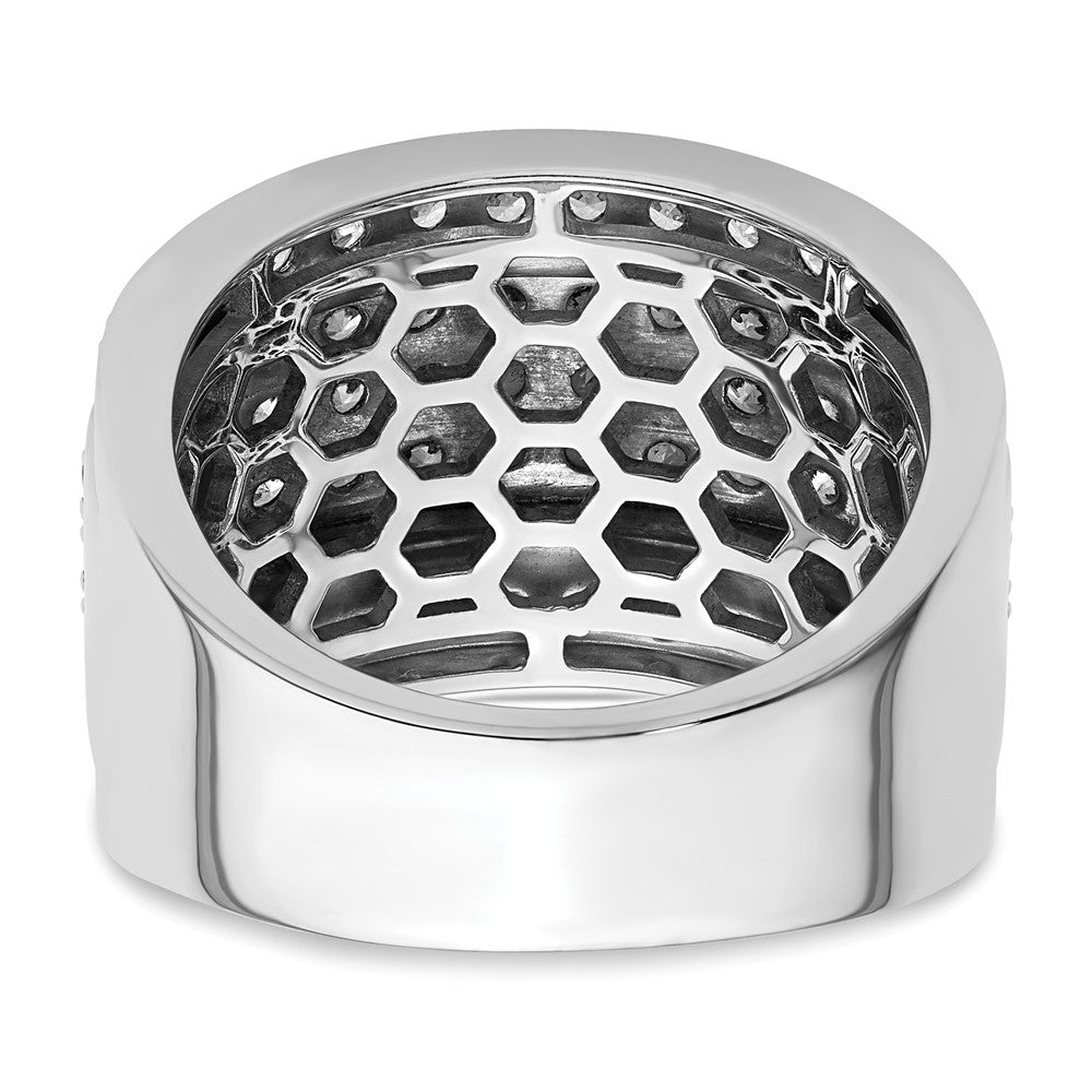 True Origin Men's Lab Grown Diamond VS+ F+ Complete Heirloom Ring