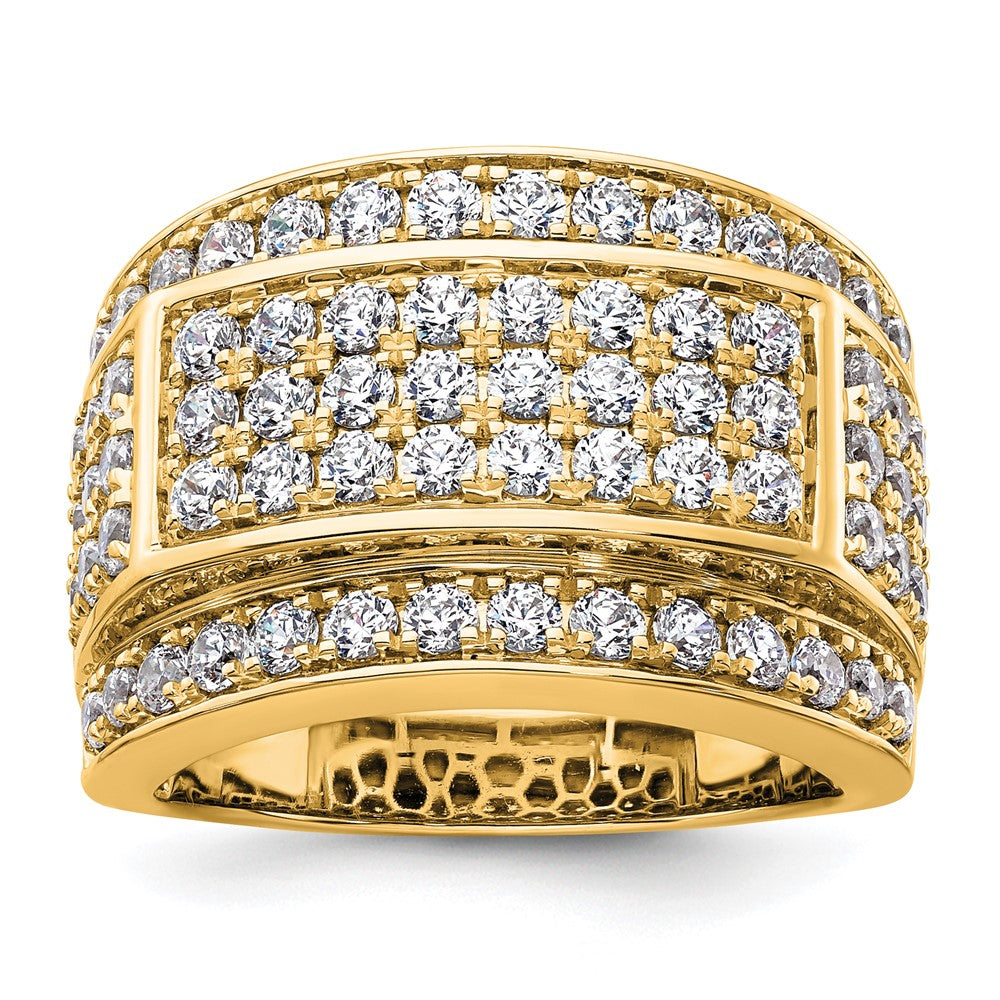 True Origin Men's Lab Grown Diamond VS+ F+ Complete Heirloom Ring