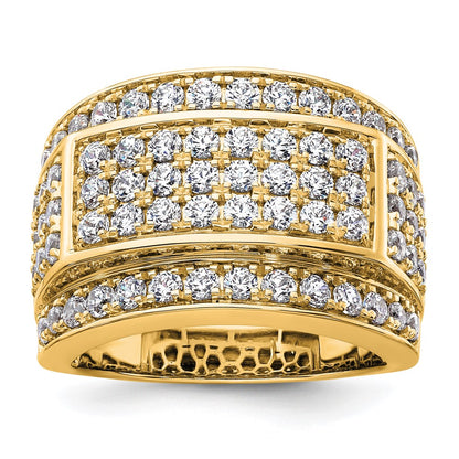 True Origin Men's Lab Grown Diamond VS+ F+ Complete Heirloom Ring
