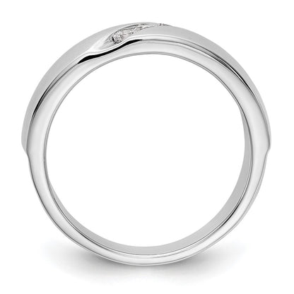 True Origin Men's Lab Grown Diamond VS+ F+ Complete Band
