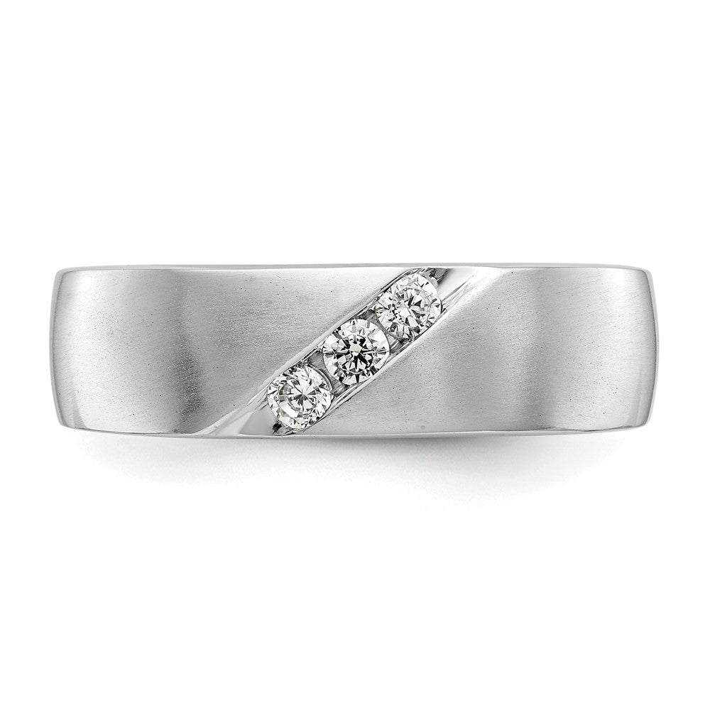 True Origin Men's Lab Grown Diamond VS+ F+ Complete Band