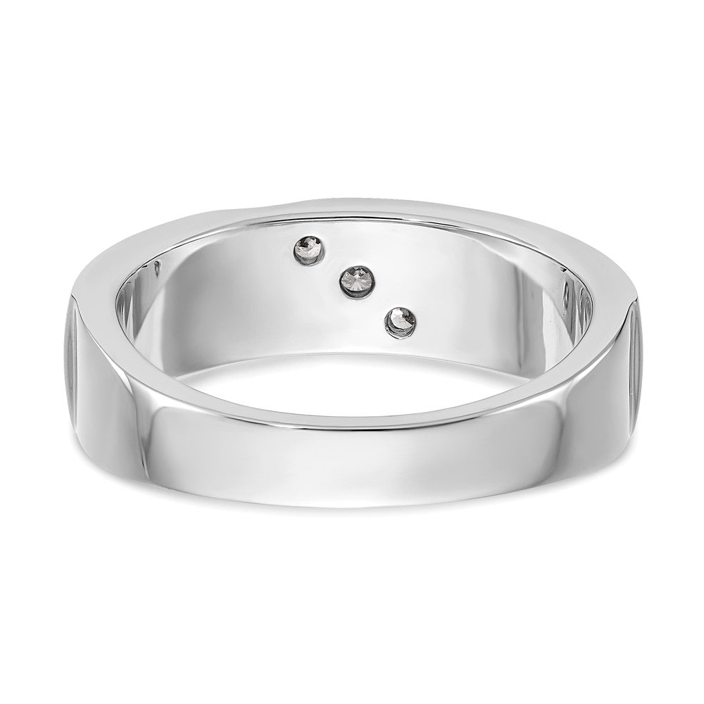 True Origin Men's Lab Grown Diamond VS+ F+ Complete Band