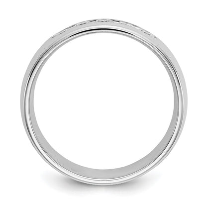 True Origin Men's Lab Grown Diamond VS+ F+ Complete Miligrain Band
