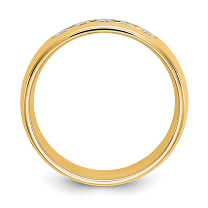 True Origin Men's Lab Grown Diamond VS+ F+ Complete Miligrain Band