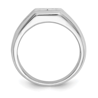 True Origin Men's Lab Grown Diamond VS+ F+ Complete Double Channel Band