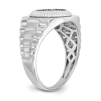 True Origin Men's Lab Grown Diamond VS+ F+ Complete Heirloom Ring