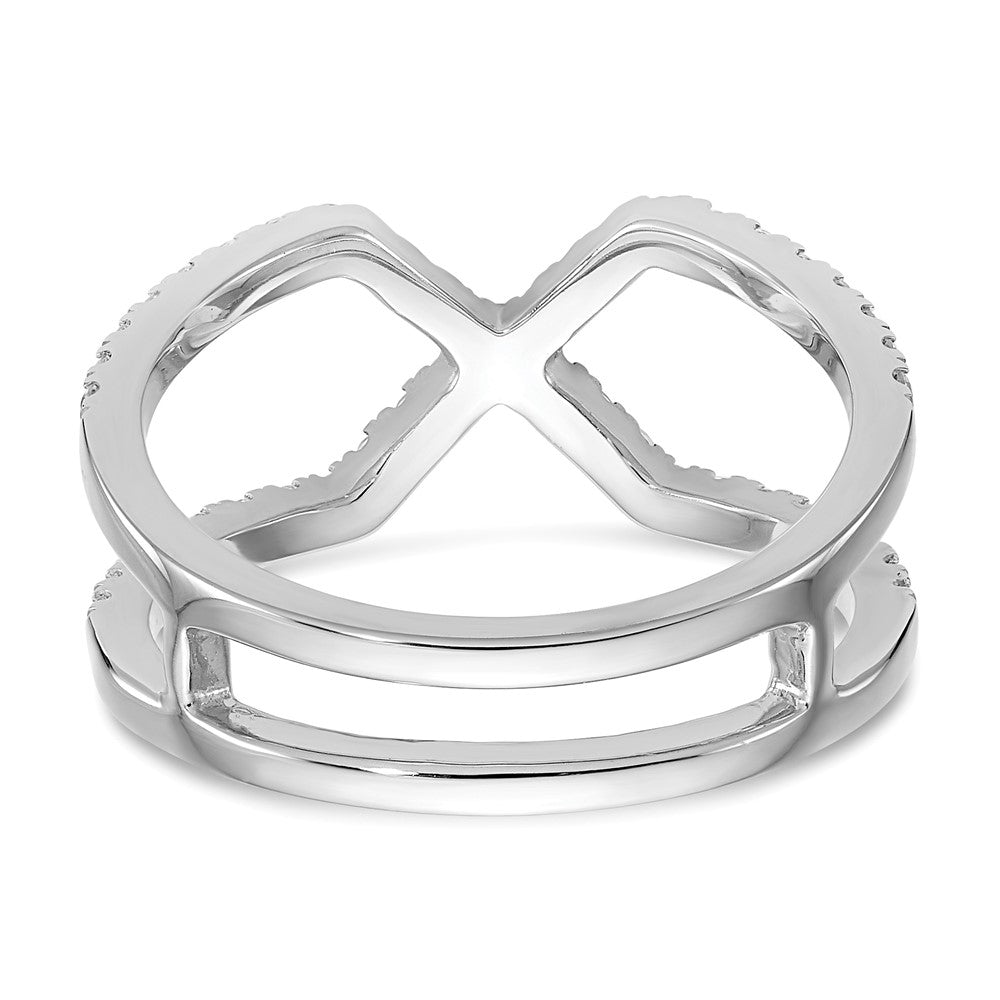 True Origin Lab Grown Diamond VS+ F+ Complete Geometric Ring