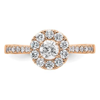 True Origin Lab Grown Diamond VS+ F+ Complete Halo Engagement Ring