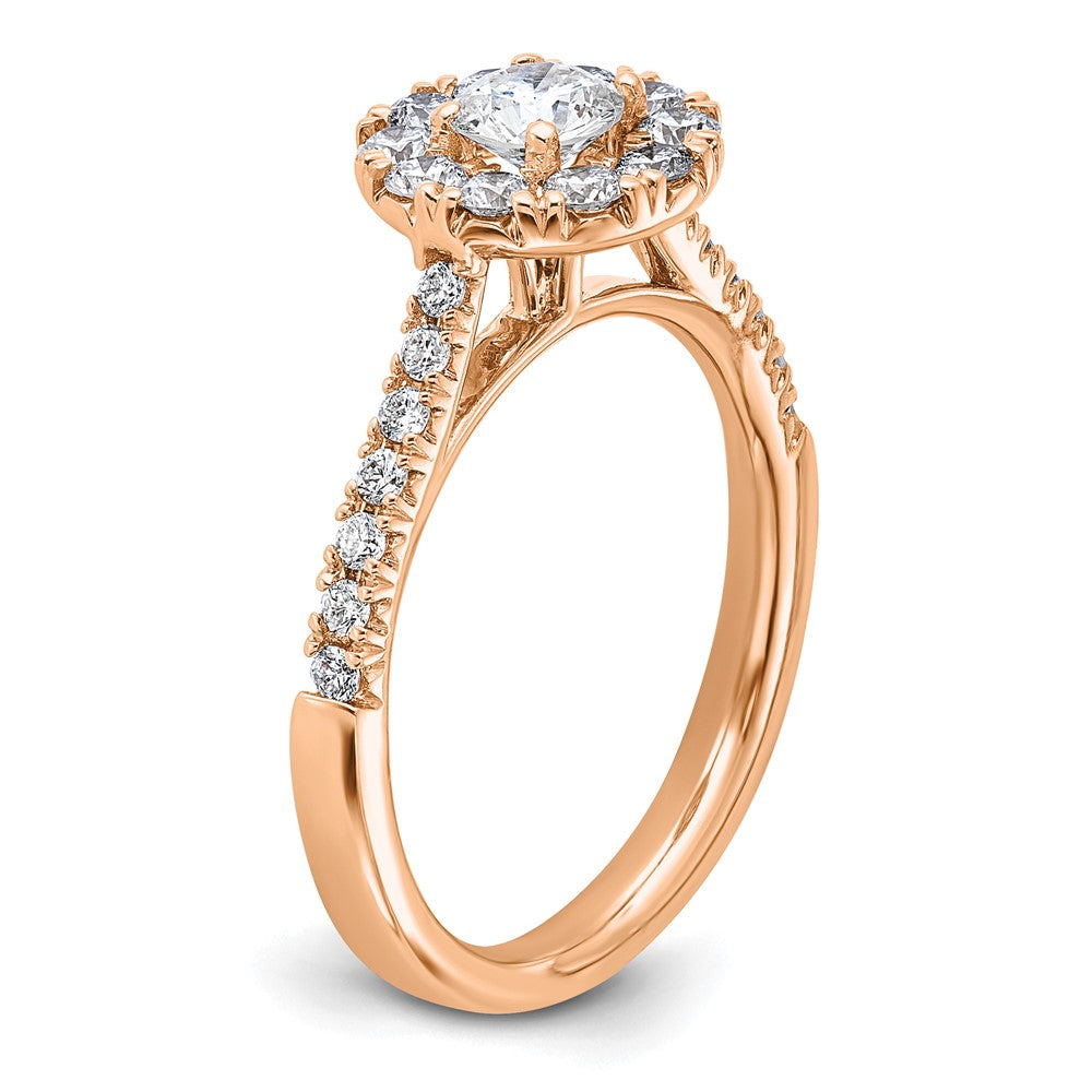 True Origin Lab Grown Diamond VS+ F+ Complete Halo Engagement Ring