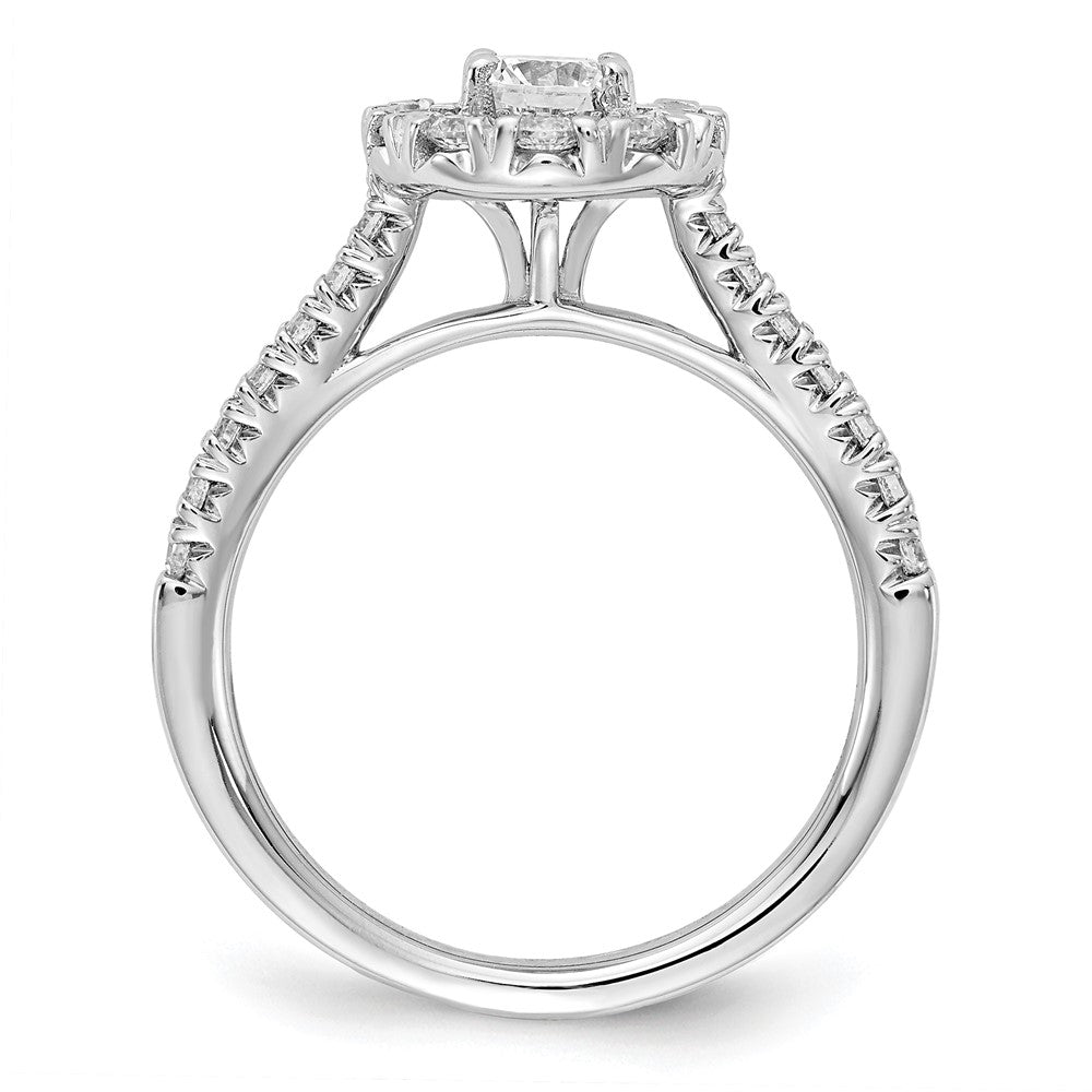 True Origin Lab Grown Diamond VS+ F+ Complete Halo Engagement Ring