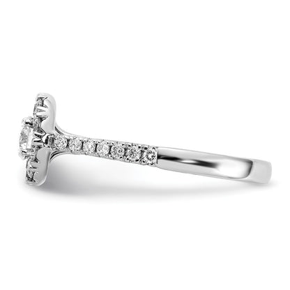 True Origin Lab Grown Diamond VS+ F+ Complete Halo Engagement Ring