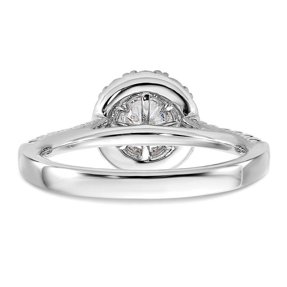 True Origin Lab Grown Diamond VS+ F+ Complete Halo Engagement Ring