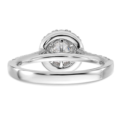 True Origin Lab Grown Diamond VS+ F+ Complete Halo Engagement Ring