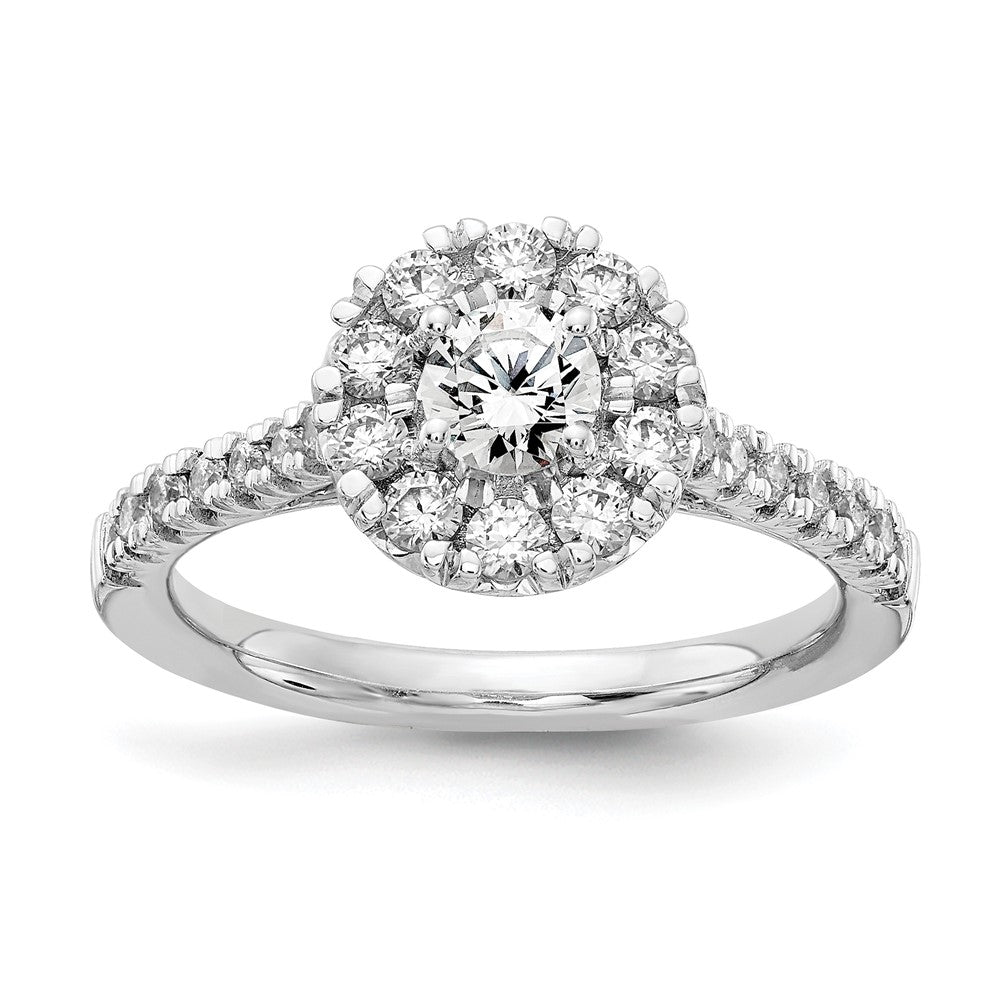 True Origin Lab Grown Diamond VS+ F+ Complete Halo Engagement Ring