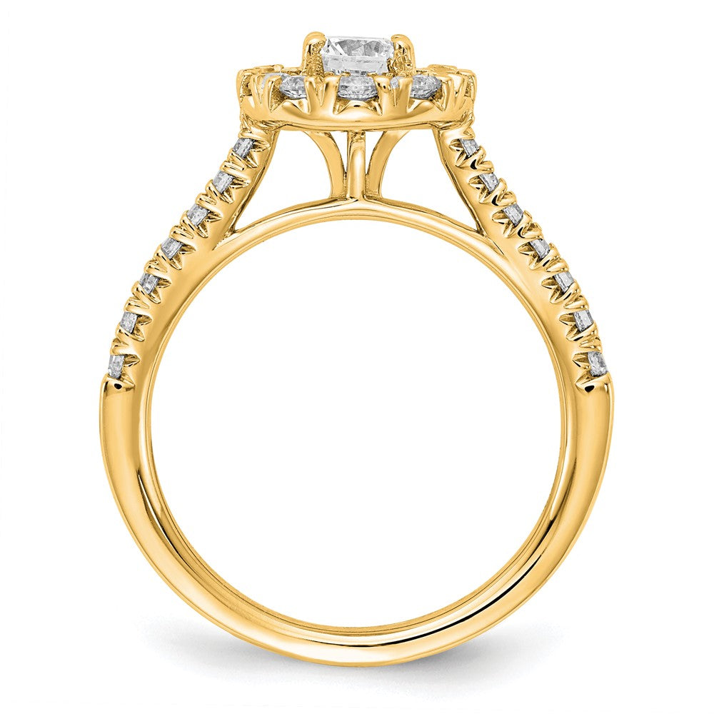True Origin Lab Grown Diamond VS+ F+ Complete Halo Engagement Ring