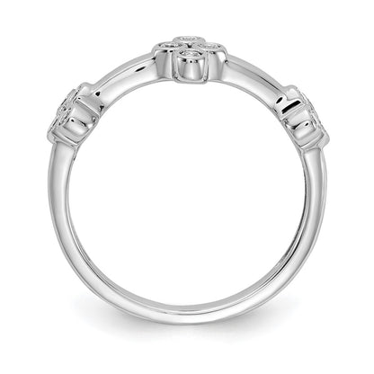 True Origin Lab Grown Diamond VS+ F+ Bloom Complete Fashion Ring