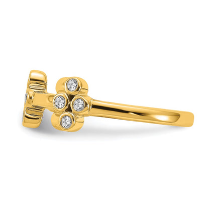 True Origin Lab Grown Diamond VS+ F+ Bloom Complete Fashion Ring