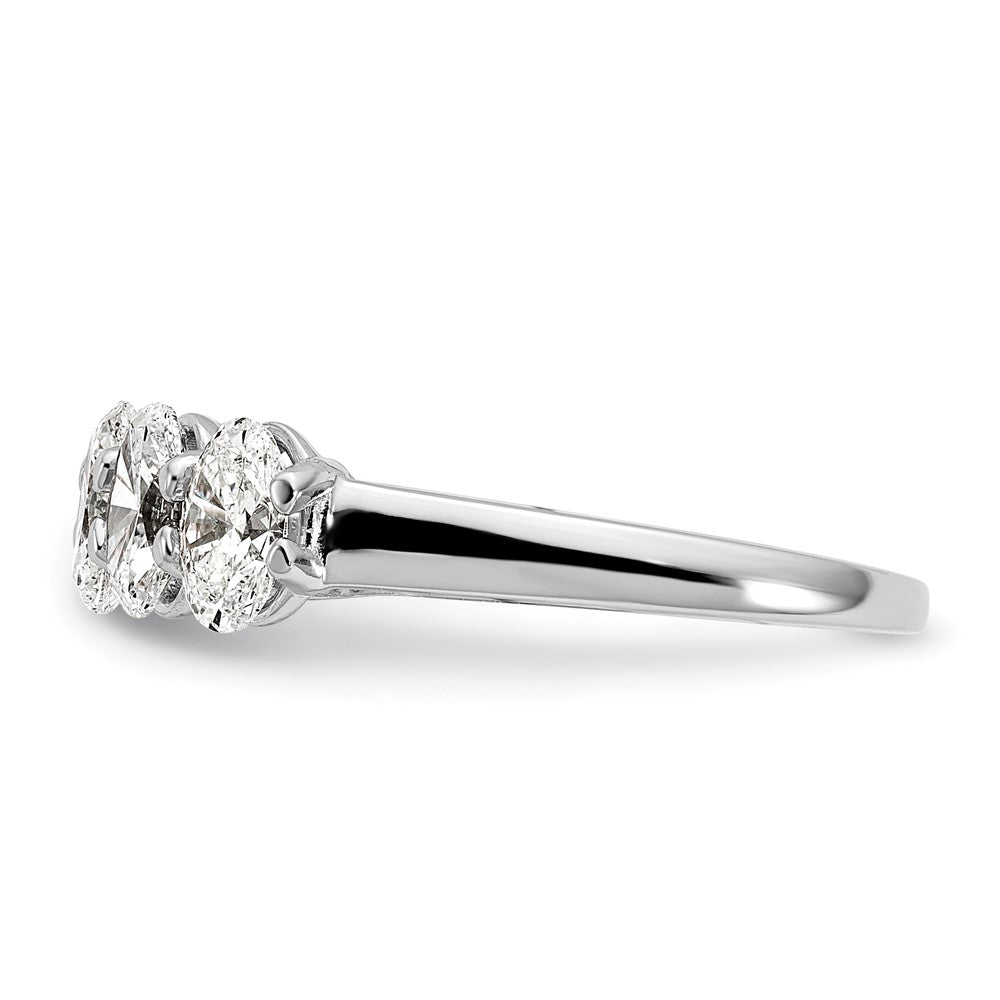 True Origin Lab Grown Diamond VS+ F+ Complete Oval Five Stone Ring