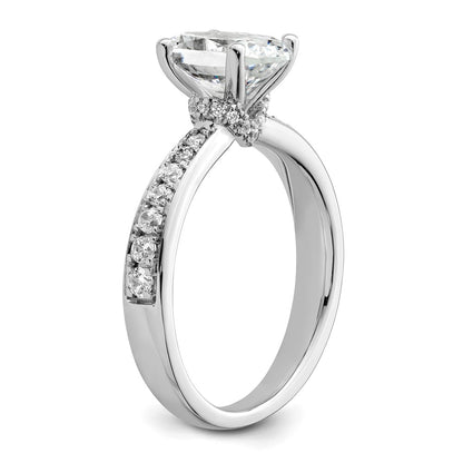 True Origin Lab Grown Diamond VS+ F+ Semi-Mount Oval Engagement Ring