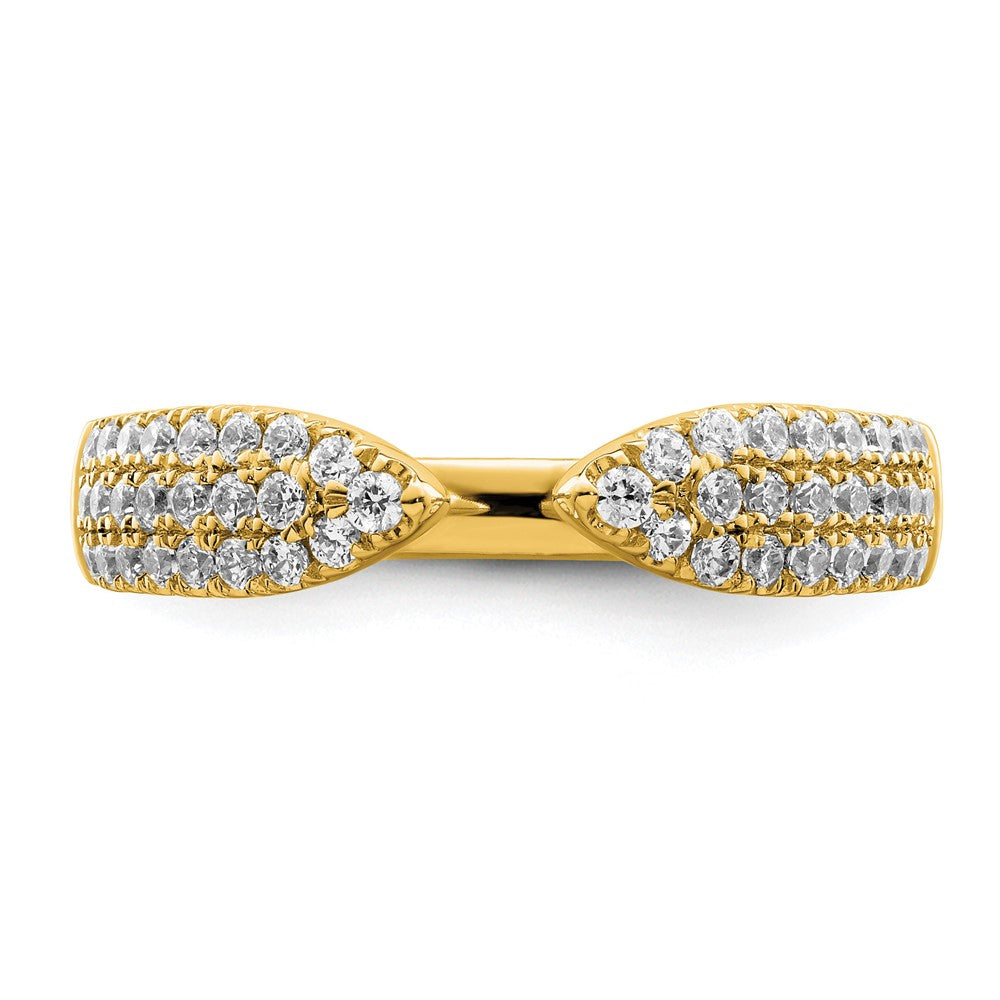 True Origin Lab Grown Diamond VS+ F+ Complete Wedding Band