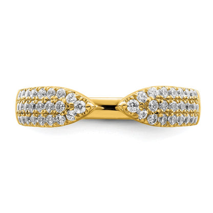 True Origin Lab Grown Diamond VS+ F+ Complete Wedding Band