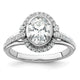 14k White Gold / 1 ct / 7