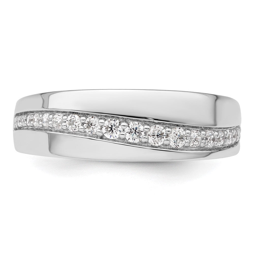 True Origin Men's Lab Grown Diamond VS+ F+ Complete Band