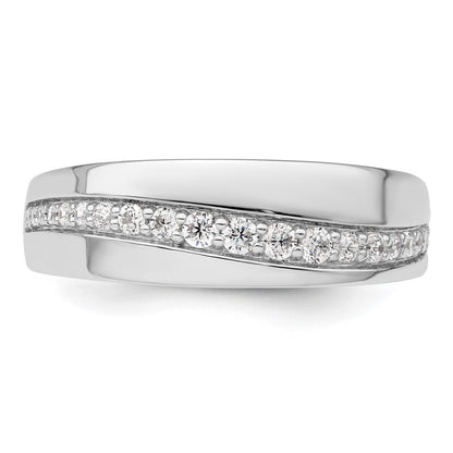 True Origin Men's Lab Grown Diamond VS+ F+ Complete Band