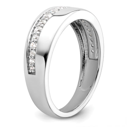 True Origin Men's Lab Grown Diamond VS+ F+ Complete Band