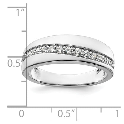 True Origin Men's Lab Grown Diamond VS+ F+ Complete Band