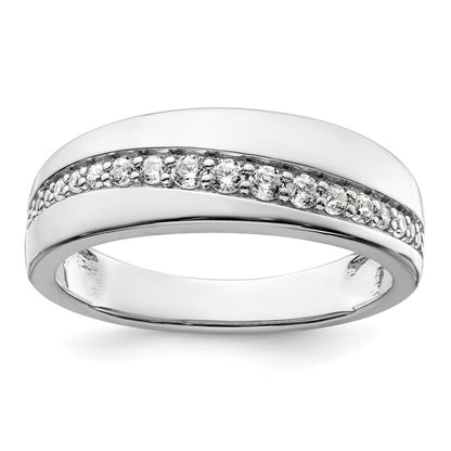 True Origin Men's Lab Grown Diamond VS+ F+ Complete Band